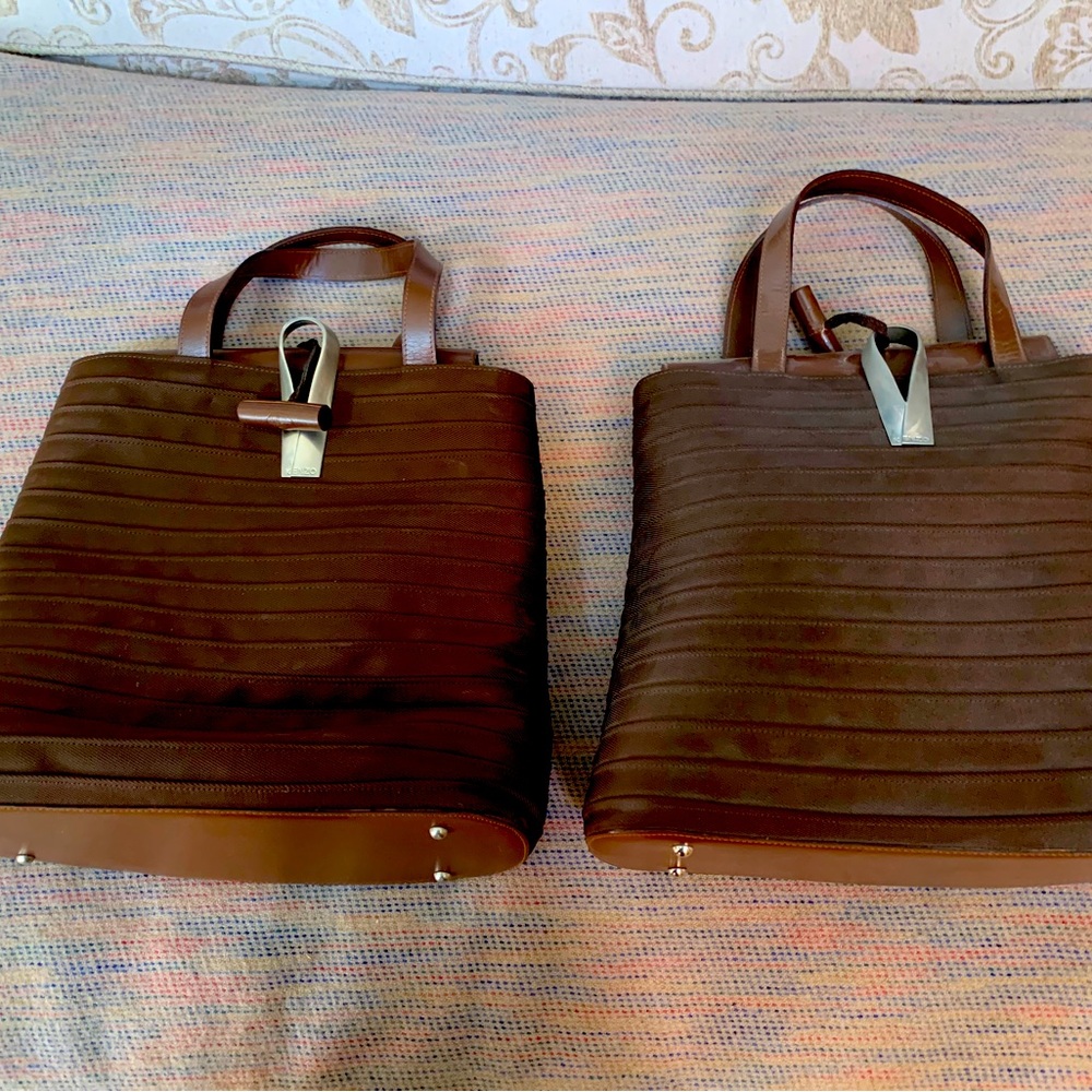 Kenzo Bucket Bag new 12x11 in chocolate brown with extra special closure